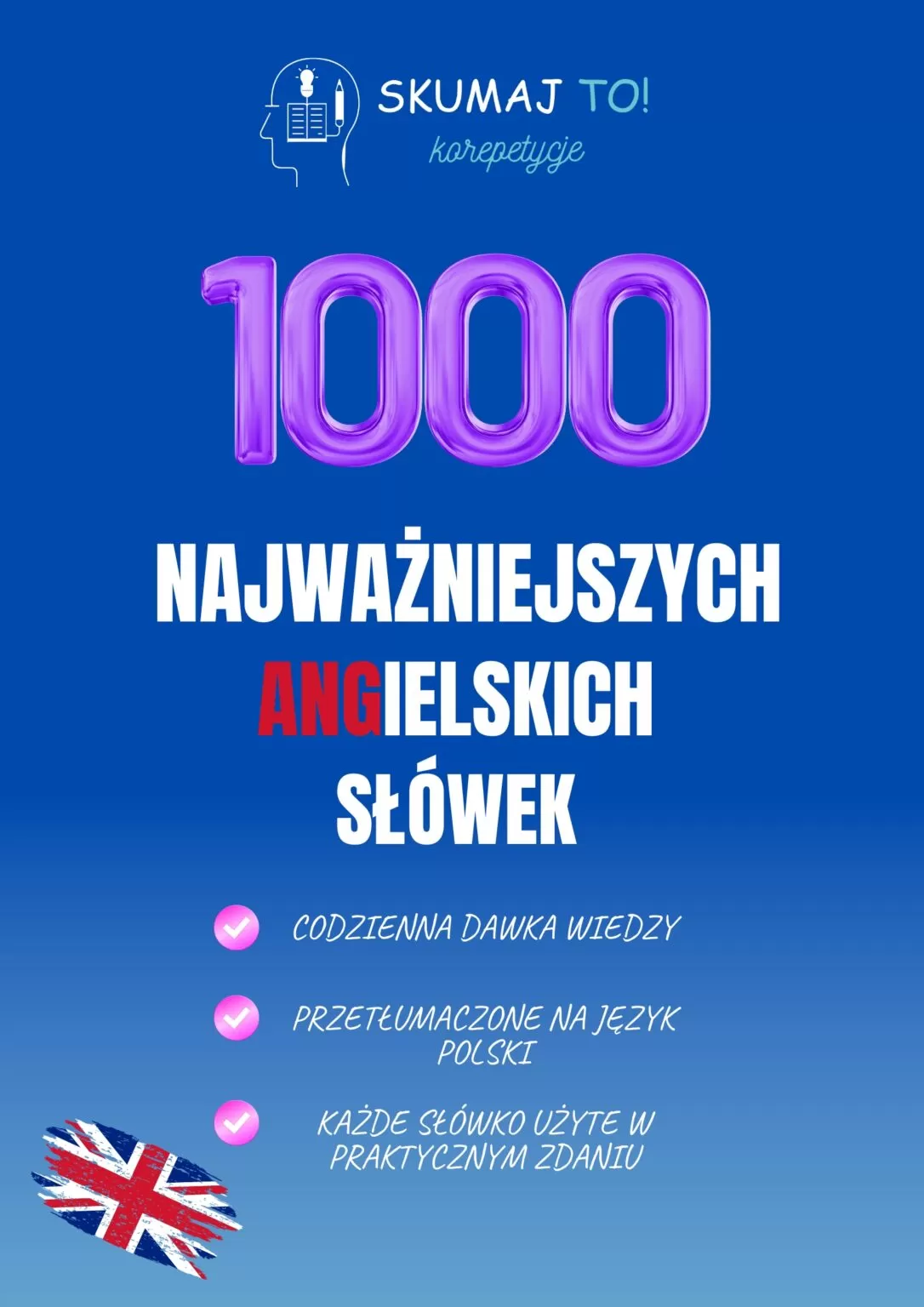 1000 najważniejszych angielskich słówek PDF