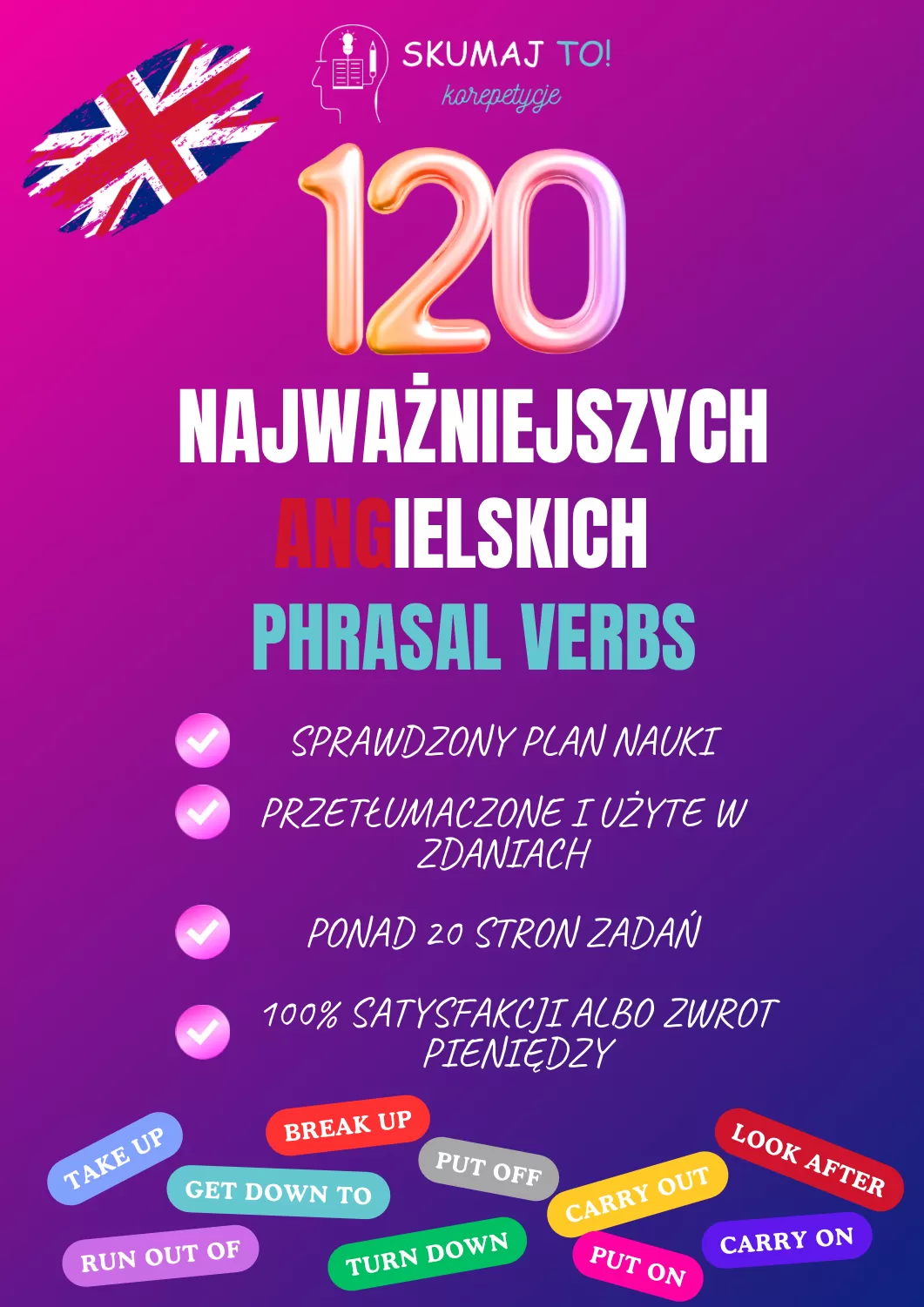 120 najwazniejszych Phrasal verbs